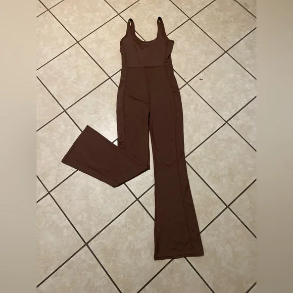 Brown Jumpsuit - Picture 1 of 2
